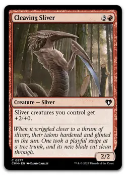 Cleaving Sliver #877 (NM) Commander Masters CMM Magic MTG - Image 1