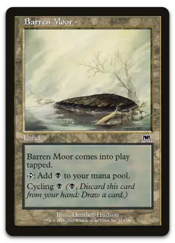 Barren Moor #312 (LP) Onslaught ONS Magic MTG - Image 1