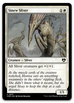 Sinew Sliver #837 (NM) Commander Masters CMM Magic MTG - Image 1