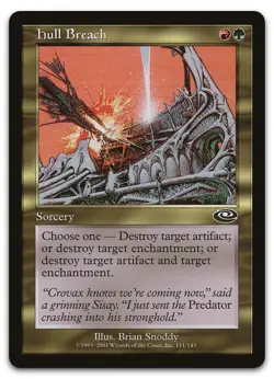 Hull Breach #111 (LP) Planeshift PLS Magic MTG - Image 1