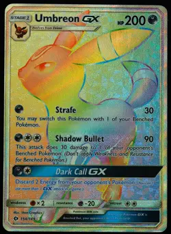 Umbreon GX NM-M Pokemon Card - Image 1