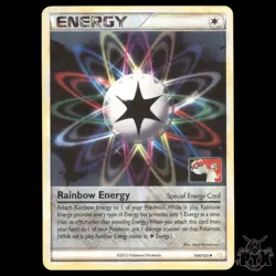 Rainbow Energy PLAY! Holo #104/123 Promo LP/Lightly Played Pokemon 2010 - Image 1