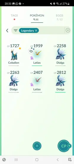 Pokemon Go (Stage 33) Shiny Legendary Shadow Latias ( 5 Shinys ) - Image 4