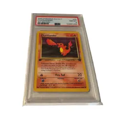 2000 PSA 8 Pokemon Charmander 1st Edition Rocket #50 Graded - Image 1