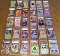 ✨30 GEM MINT 10 Graded Pokemon Cards Lot! CGC PSA AGS BCCG CCG TAG Etc HUGE W@W✨ - Image 1
