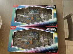 Pokemon TCG Scarlet And Violet Prismatic Evolutions Premium Collection Box X2 - Image 1