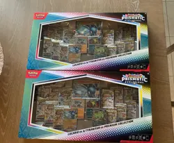 Pokemon TCG Scarlet And Violet Prismatic Evolutions Premium Collection Box X2 - Image 2