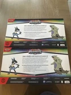 Pokemon TCG Scarlet And Violet Prismatic Evolutions Premium Collection Box X2 - Image 3