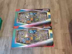 (2) POKEMON TCG SCARLET AND VIOLET PRISMATIC EVOLUTIONS PREMIUM COLLECTION BOX - Image 1