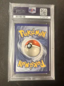 2019 Pokemon Sun & Moon Unified Minds #215 Rowlet & Alolan Exeggutor PSA 7 - Image 2
