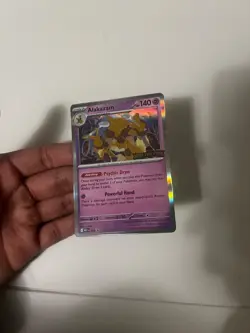 Pokemon Alakazam Mega Evolution Stamped Promo - Image 2