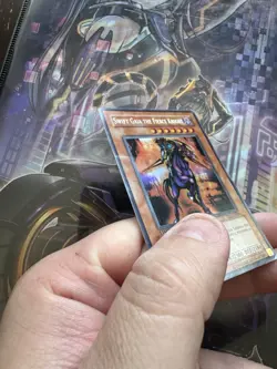 Yugioh Swift Gaia The Fierce Knight CT1-EN004 Misprint Super Rare MP - Image 2