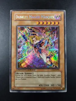YUGIOH 2005 | DARK MAGICIAN GIRL | CT2-DE004 | LIMITED | GERMAN | VERY GOOD (MP) - Image 1