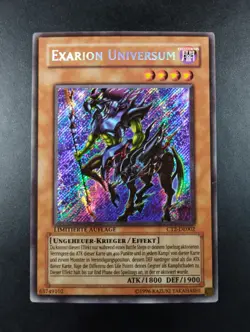YUGIOH 2005 | EXARION UNIVERSE | CT2-DE002 | LIMITED EDT | GERMAN | EXCELLENT - Image 1