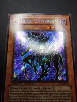 YUGIOH 2005 | EXARION UNIVERSE | CT2-DE002 | LIMITED EDT | GERMAN | EXCELLENT - Image 5