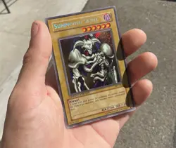 Summoned Skull BPT-002 Secret Rare 2002 Collectors Tin Yugioh MP HP - Image 4