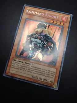 YUGIOH 2004 | COMMAND KNIGHT | CT1-EN003 | LIMITED EDITION | VG - EXCELLENT - Image 3