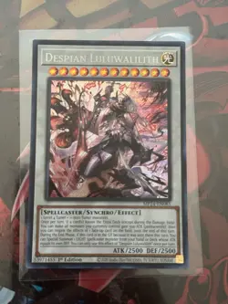 Yugioh Despise Luluwalith MP24-EN085 Prismatic Secret Rare 1st Ed NM - Image 1