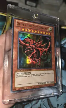 *** SLIFER THE SKY DRAGON YUGIOH! Card - Image 4