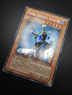 YUGIOH 2004 | TOTAL DEFENSE SHOGUN | CT1-EN001 | LIMITED | NEAR MINT - EXCELLENT - Image 3