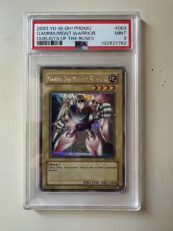2003 DOR-003 GAMMA THE MAGNET WARRIOR DUELISTS OF THE ROSES PSA 9 MINT YUGIOH - Image 1