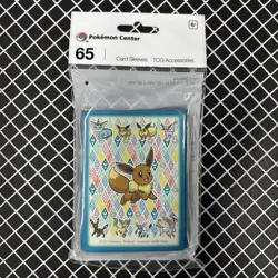 Eevee Prismatic Pokemon Center Card Sleeves (65) - Image 1
