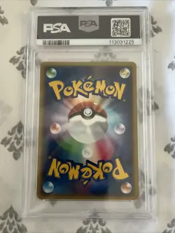 PSA 9 Vaporeon-Holo Split Earth 1st Edition 2002 027 Pokemon Card Japanese - Image 2