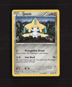 Jirachi XY195 XY Black Star Promo Holo Pokemon Card LP+ - Image 1