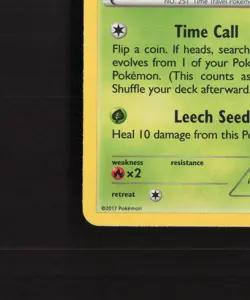 Celebi XY187 XY Black Star Promo Holo MINI SWIRL Pokemon Card LP - Image 5