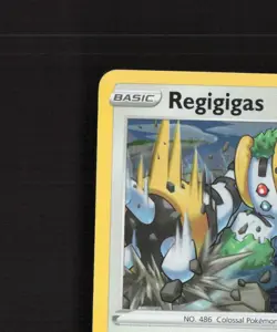 Regigigas SWSH247 Sword & Shield Black Star Promo Holo Pokemon Card NM - Image 3