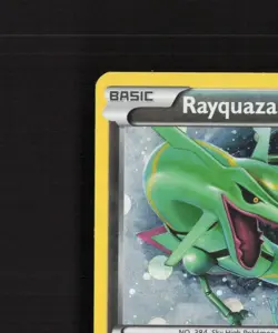 Rayquaza XY64 XY Black Star Promo Holo Pokemon Card LP - Image 3