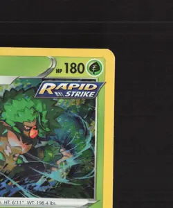Rillaboom SWSH277 Sword & Shield Black Star Promo Holo Pokemon Card LP - Image 4