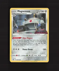 Magnezone SWSH208 Sword & Shield Black Star Promo Holo Stamped Pokemon Card LP+ - Image 1