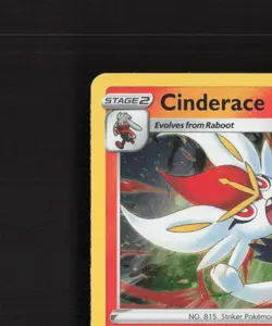 Cinderace SWSH278 Sword & Shield Black Star Promo Holo Pokemon Card NM - Image 3