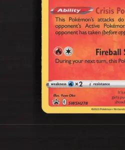Cinderace SWSH278 Sword & Shield Black Star Promo Holo Pokemon Card NM - Image 5