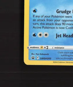 Hisuian Basculegion SWSH205 Stamped Black Star Promo Holo Pokemon Card LP - Image 5