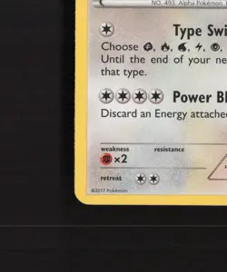 Arceus XY197 XY Black Star Promo Holo Pokemon Card LP+ - Image 5