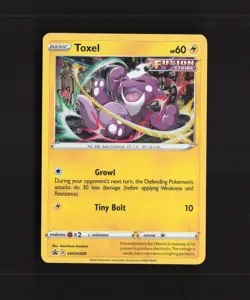 Toxel SWSH209 Sword & Shield Black Star Promo Holo Pokemon Card NM - Image 1