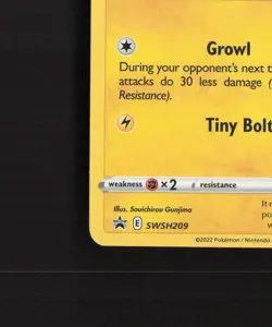 Toxel SWSH209 Sword & Shield Black Star Promo Holo Pokemon Card NM - Image 5