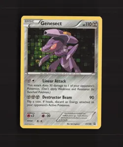 Genesect XY196 XY Black Star Promo Holo Pokemon Card LP - Image 1