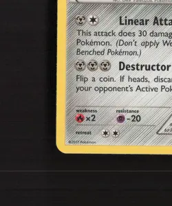 Genesect XY196 XY Black Star Promo Holo Pokemon Card LP - Image 5