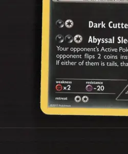Darkrai XY194 XY Black Star Promo Holo Pokemon Card LP+ - Image 5