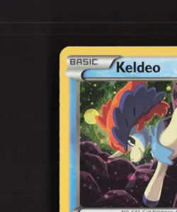 Keldeo XY191 XY Black Star Promo Holo Pokemon Card LP - Image 3