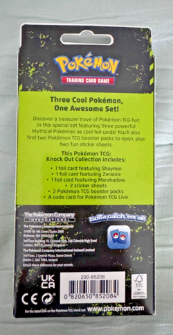 Pokemon "Knock Out Collection" Trading Card Game 2 Booster Pack - Image 2