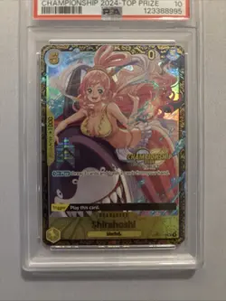 PSA10 Shirahoshi Championship 2024 Top Prize One Piece Card GEMMT - Image 1