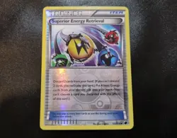 Superior Energy Retrieval 103/116 Reverse Holo Plasma Freeze Pokemon Card MP - Image 1