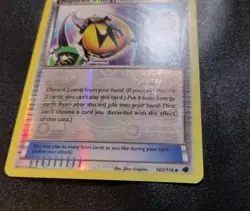 Superior Energy Retrieval 103/116 Reverse Holo Plasma Freeze Pokemon Card MP - Image 3