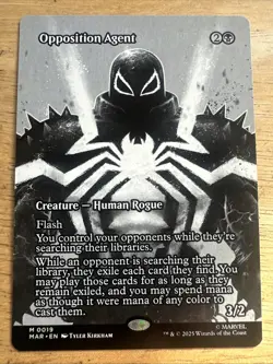 Opposition Agent Borderless MTG Marvel Eternal-Legal Nm/M - Image 1