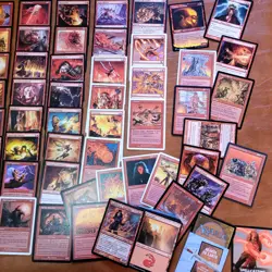 Magic Commander Deck MTG 100 - *Shiny HOT Hottie Pure Red BURNING DAMAGE* - Image 2