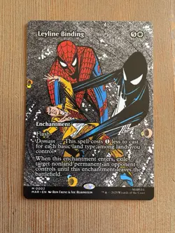 Leyline Binding - 2 - MTG: Marvel’s Spider-Man: Eternal - Borderless - Regular - Image 1